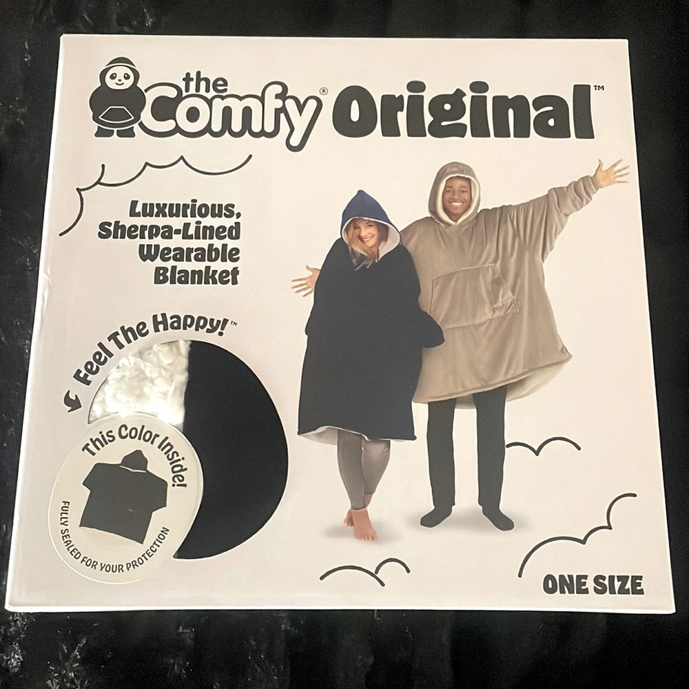 Comfy Original Snuggie, Black